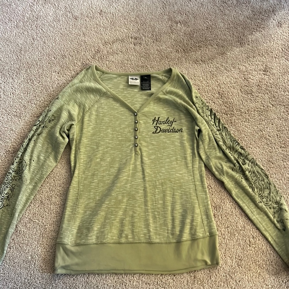 Harley Davidson women’s long sleeve tee